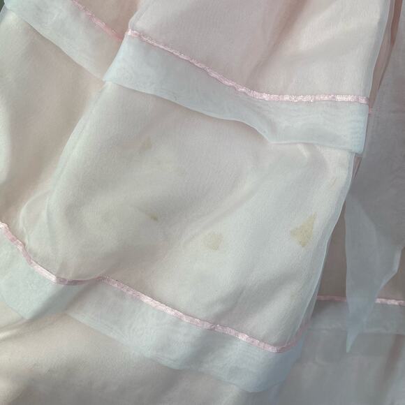 Vintage Sylvia Whyte Pink Party Dress 6 - Picture 12 of 15